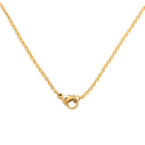 PVD Gold Edelstahlkette schmal