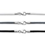 Seidenketten mit Silberverschluss