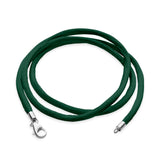 Seidenketten mit Silberverschluss bunt