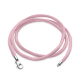 Seidenketten mit Silberverschluss bunt