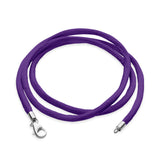 Seidenketten mit Silberverschluss bunt