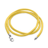 Seidenketten mit Silberverschluss bunt