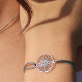 Set - clear eternal source mit Anhänger 26 mm DM, Ohrhänger, Armband