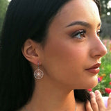 Set - clear eternal source mit Anhänger 17 mm DM, Ohrhänger, Armband