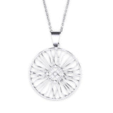 Set - clear eternal source mit Anhänger 26 mm DM, Ohrhänger, Armband