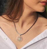 Set - clear eternal source mit Anhänger 26 mm DM, Ohrhänger, Armband